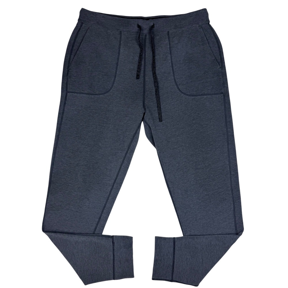 SAXX 3Six Five Jogger Pants Mens Large Gray Drawstring Loungewear Athleisure